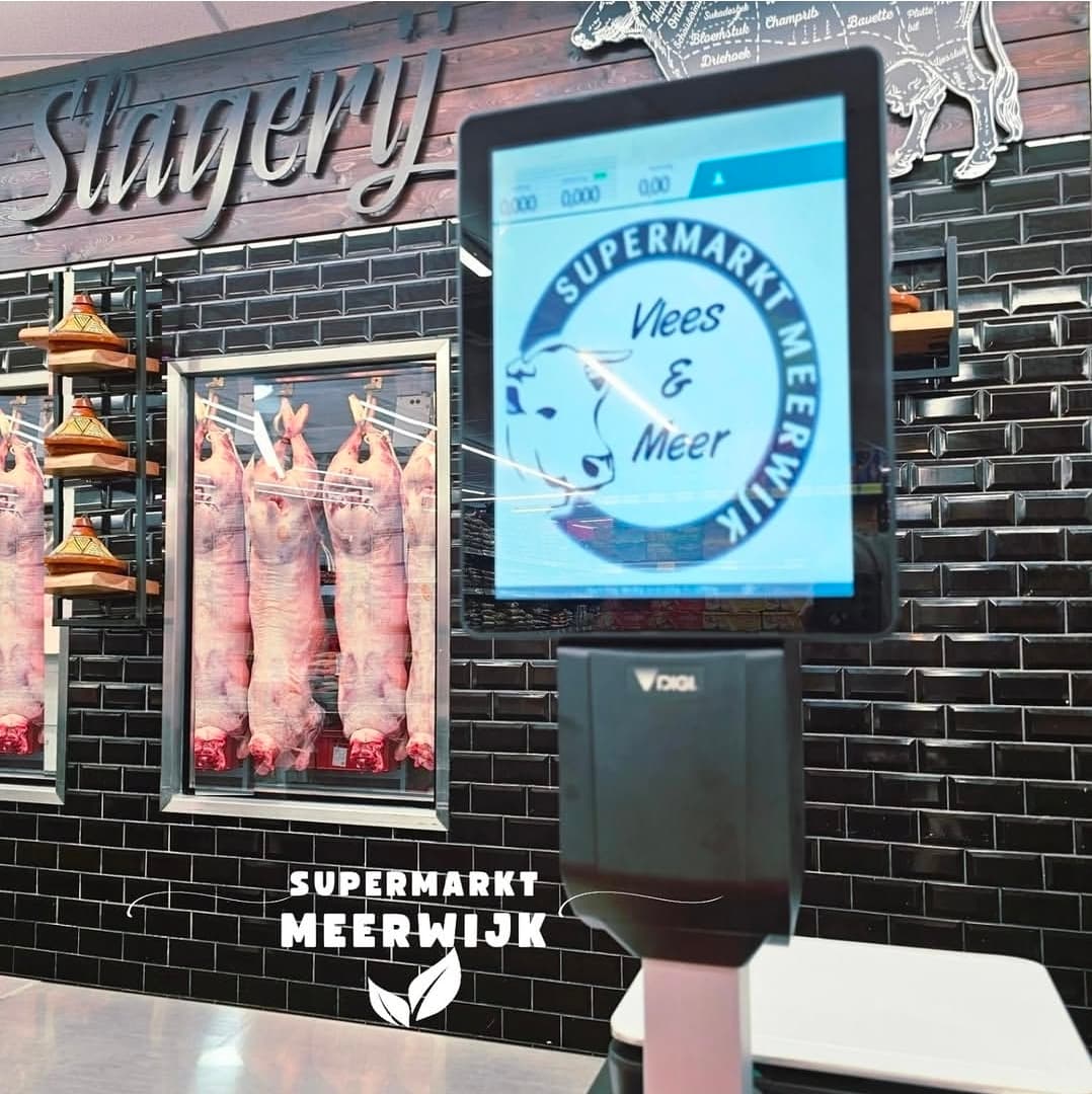 Branding van Supermarkt Meerwijk aan de gevel